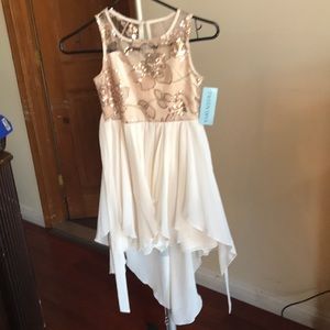 Fancy girls dress with tags